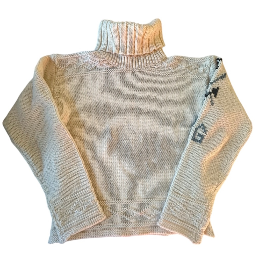 Vintage JPG Jeans Wool Turtleneck Sweater NEVER WORN Size 10